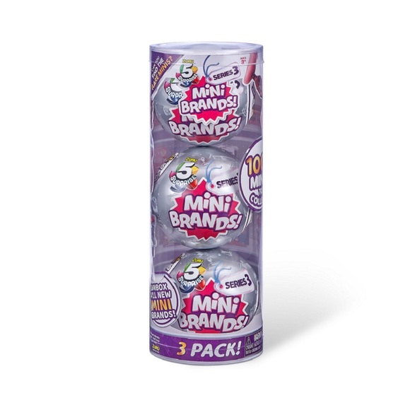 🌸 3X MYSTERY MINI BRANDS TOY BALLS 🌸 - Picture 1 of 4